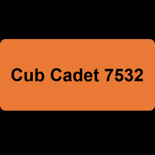 Cub Cadet 7532
